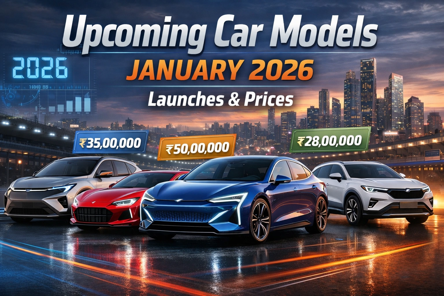 Upcoming Car Models January 2026